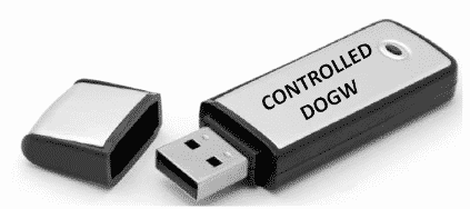 Marking CUI on thumb drive