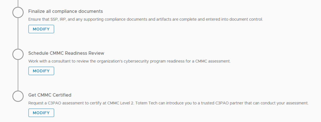 Conclusion of CMMC Compliance Roadmap