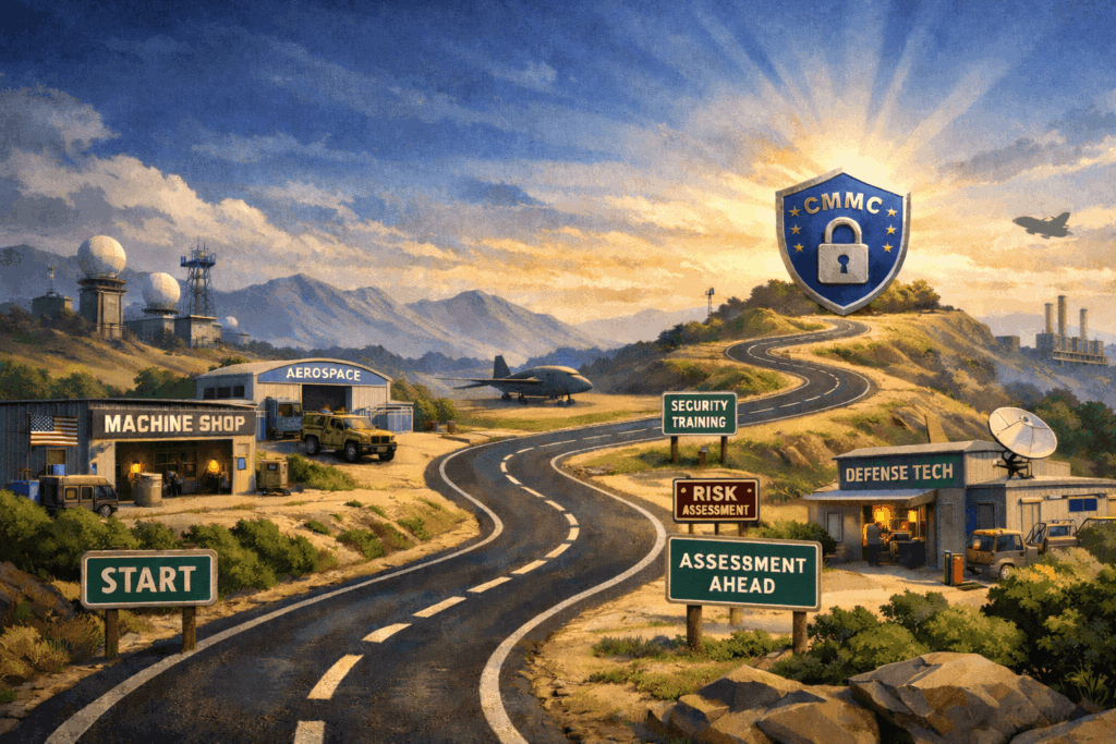 A roadmap with steps to CMMC compliance for small businesses